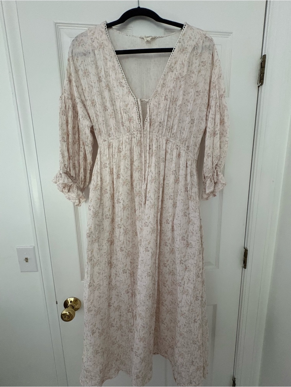 Worth Collective Discontinued Light Pink Hunter Dress Sz L WORN ONCE
